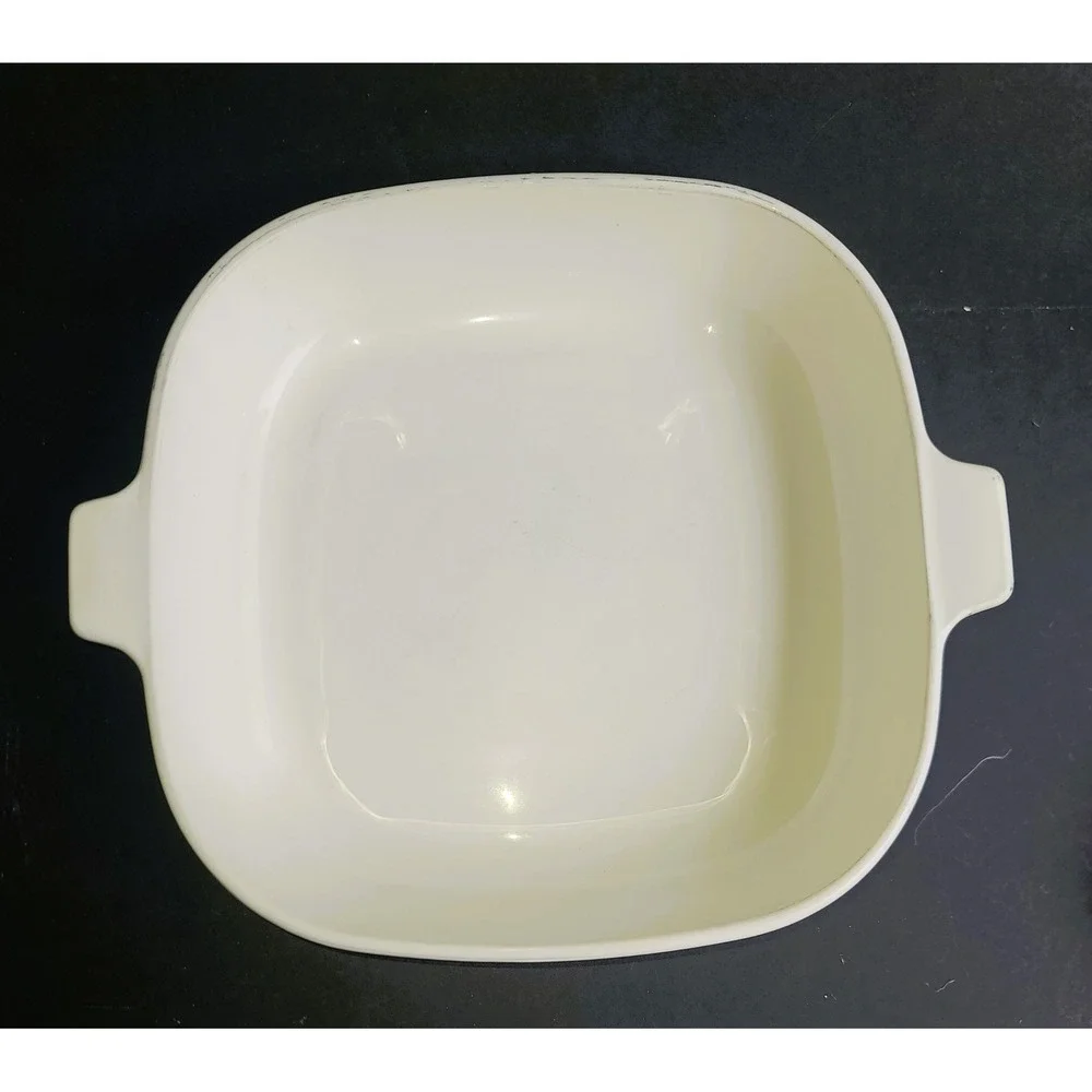 Vintage Corning Ware Cornflower Blue 10 Inch Square Casserole Dish P-10-Be
